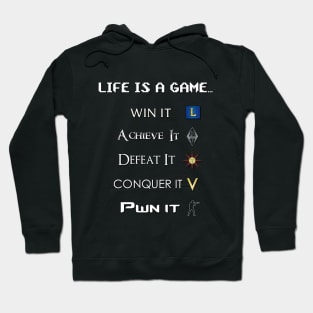 Life Is A Game - Simple Hoodie